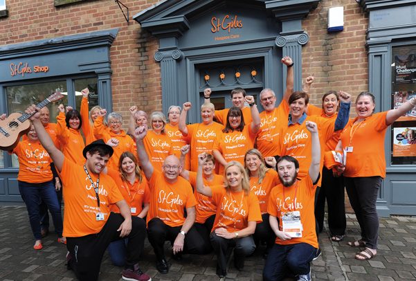 ST GILES HOSPICE, WORKING TOGETHER