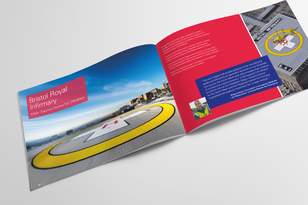COUNTY AIR AMBULANCE, HELP APPEAL BROCHURE